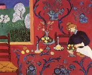 Henri Matisse Harmony in Red oil painting artist